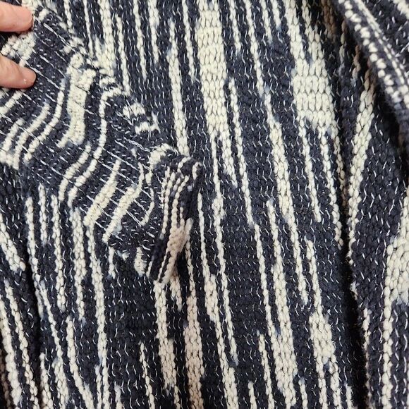 Nic+Zoe Blue Gray Open Front Knit Cardigan Sweater Women PP Size 2P Cotton Rayon - Picture 5 of 12